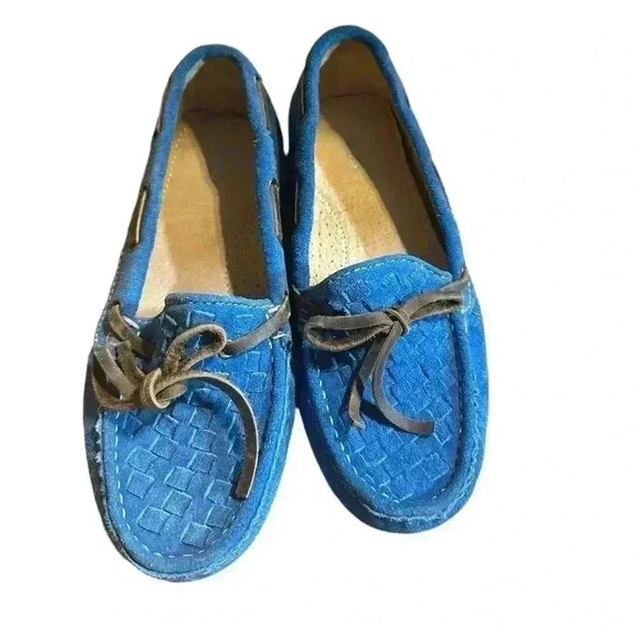 Diba Shoes - diba Suede slip on loafers Moccasins